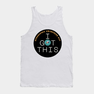 Dysgraphia Awareness Day Tank Top